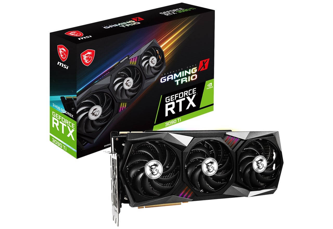 GeForce RTX 3090 Ti GAMING X TRIO 24G | MSI グラフィックボード ...