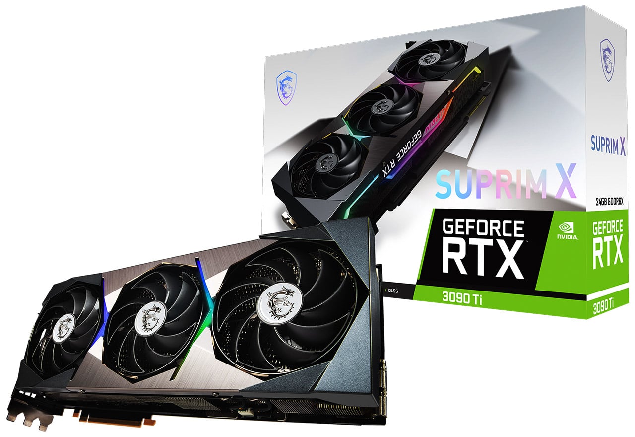 GeForce RTX 3090 Ti SUPRIM X 24G | MSI グラフィックボード GeForce ...