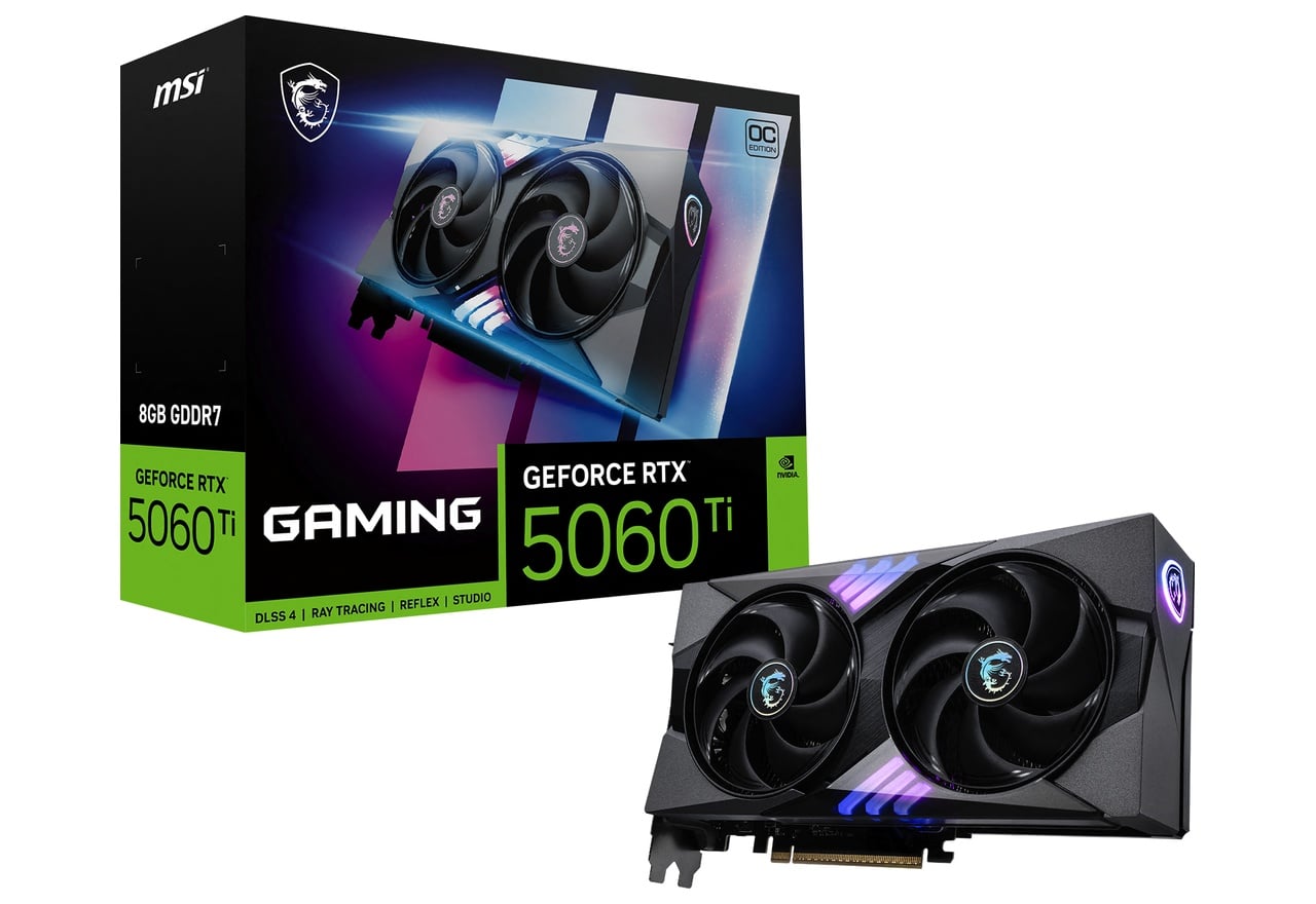 GeForce RTX 5060 Ti 8G GAMING OC | MSI グラフィックボード