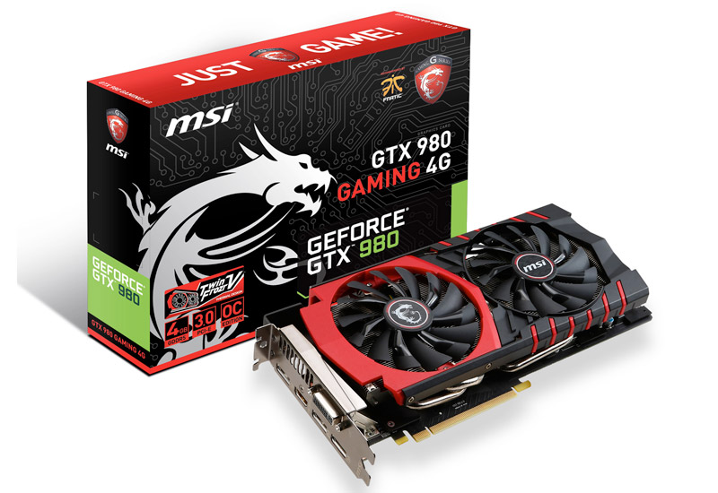 ジャンク品 GTX980 MSI 不動品