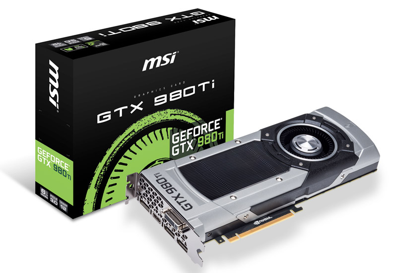GTX 980Ti 6GD5 | MSI グラフィックボード GeForce GTX 980 Ti | 株式