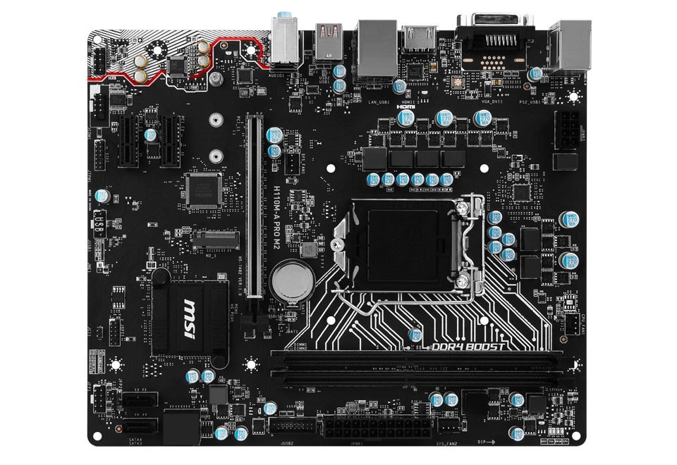 MSI H110MPROマザーボード　CPUセット