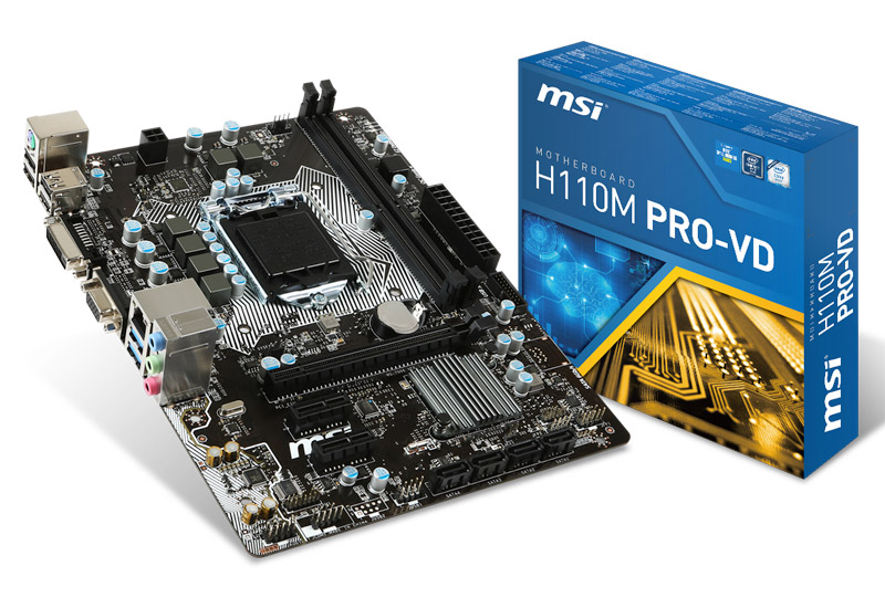 MSI H110M-S03 マザーボード LGA1151