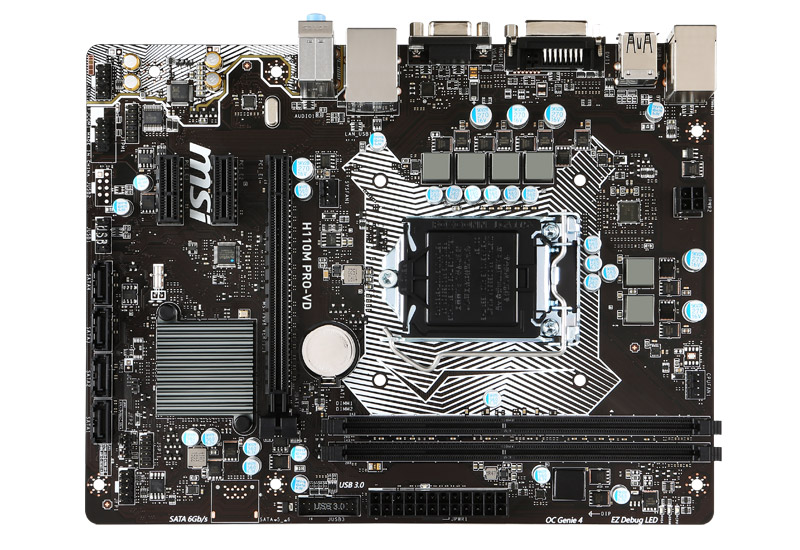 H110M PRO-VD | MSI マザーボード Intel H110チップセット | 株式会社