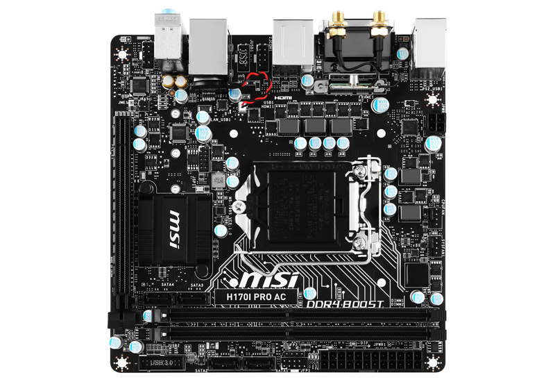H170I PRO AC | MSI マザーボード Intel H170チップセット | 株式会社 