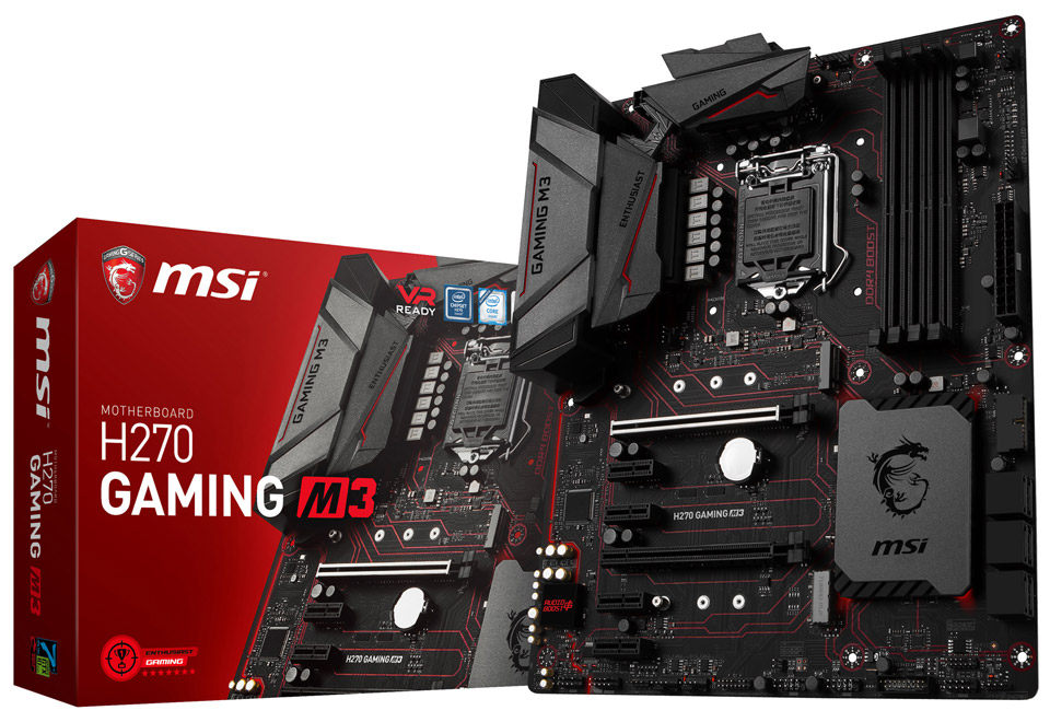 MSI H270 GAMING M3 LGA 1151 LEDマザーボード