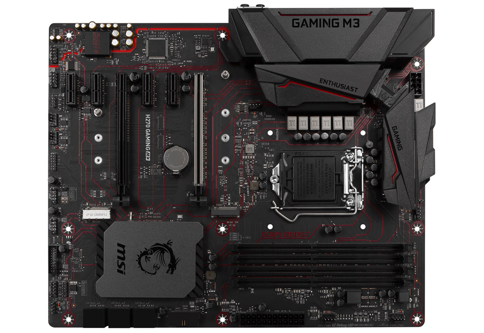 MSI H270 GAMING M3 LGA 1151 LEDマザーボード