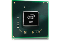 Intel H61 Expressチップセット搭載