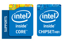 Intel H81 Expressを搭載