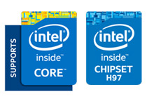 Intel H97 Expressを搭載