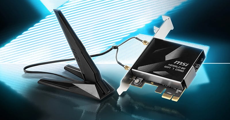 Wi-Fi 7を増設する拡張カード