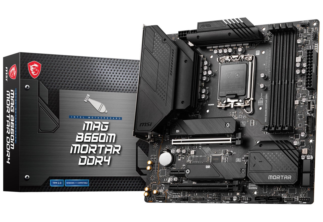 MAG B660M MORTAR DDR4 | MSI マザーボード Intel B660チップセット