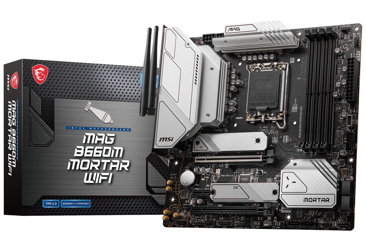 MAG B660M MORTAR WIFI | MSI マザーボード Intel B660チップセット 