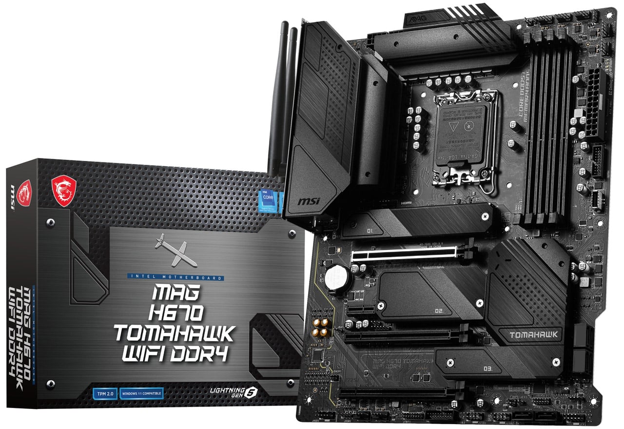 MAG H670 TOMAHAWK WIFI DDR4 | MSI マザーボード Intel H670チップ