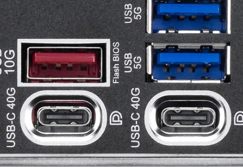 USB4ポートを搭載