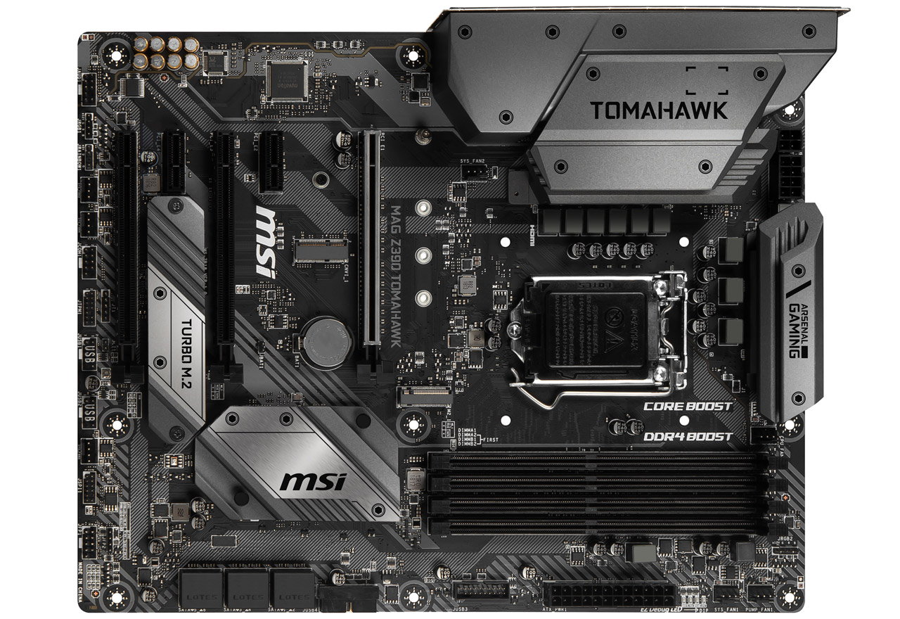 MAG Z390 TOMAHAWK | MSI マザーボード Intel Z390チップセット | 株式