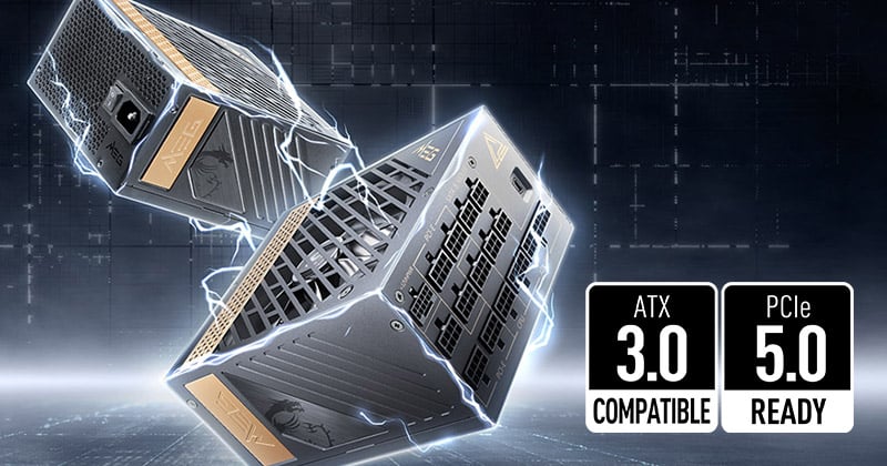 ATX 3.0に準拠、PCI Express 5.0に対応