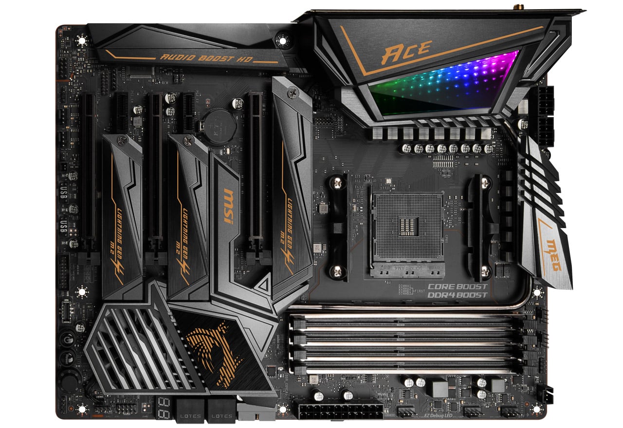 MEG X570 ACE | MSI マザーボード AMD X570チップセット | 株式会社アスク