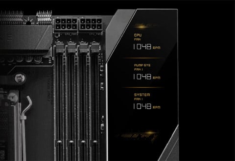 LCDパネル「Dynamic Dashboard III」を搭載