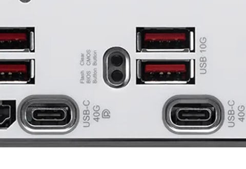 USB4ポートを搭載