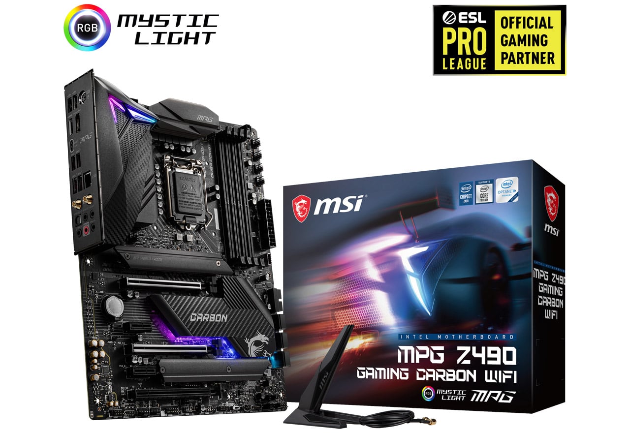 MPG Z490 GAMING CARBON WIFI | MSI マザーボード Intel Z490チップ