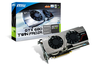 N680GTX Twin Frozr III OC | MSI グラフィックボード GeForce GTX 680