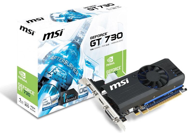 N730K-1GD5LP/OC | MSI グラフィックボード GeForce GT 730 | 株式会社