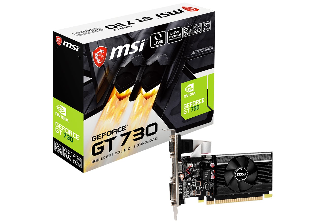 N730K-2GD3/LP | MSI グラフィックボード GeForce GT 730 | 株式会社アスク