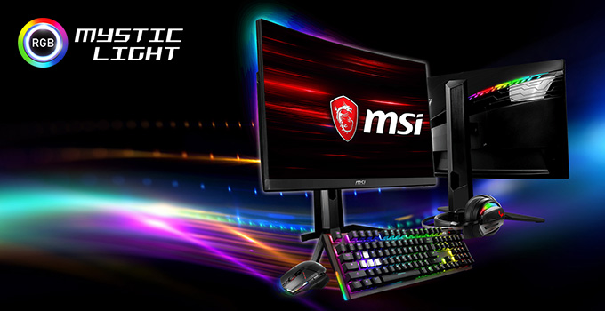 「Mystic Light」対応のRGB LEDを搭載