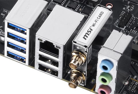 2.5ギガビットLAN、Wi-Fi 6Eモジュールを搭載