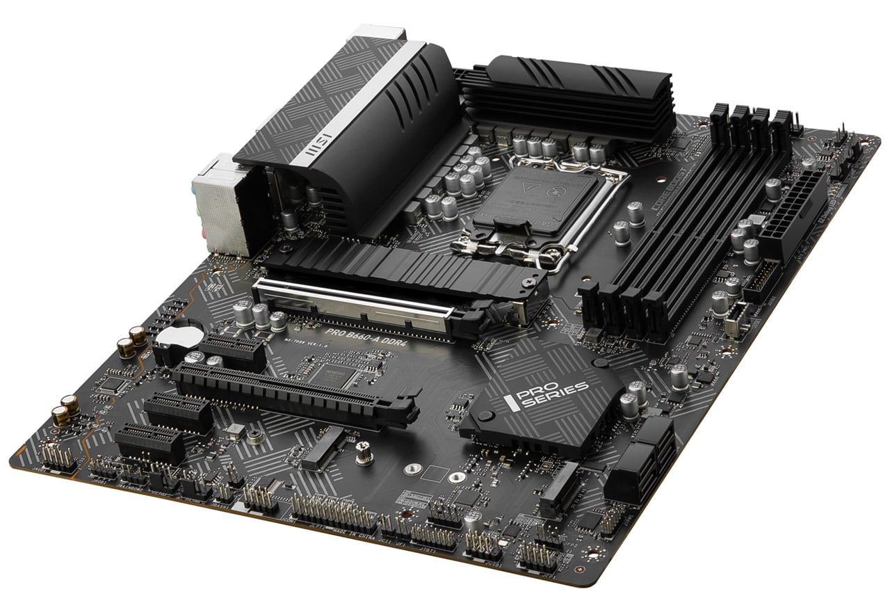 PRO B660-A DDR4 | MSI マザーボード Intel B660チップセット | 株式