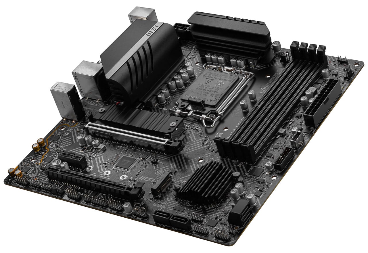 PRO B660M-A DDR4 | MSI マザーボード Intel B660チップセット | 株式