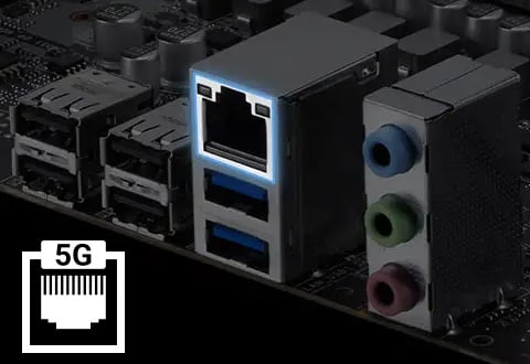 5ギガビットLANを搭載