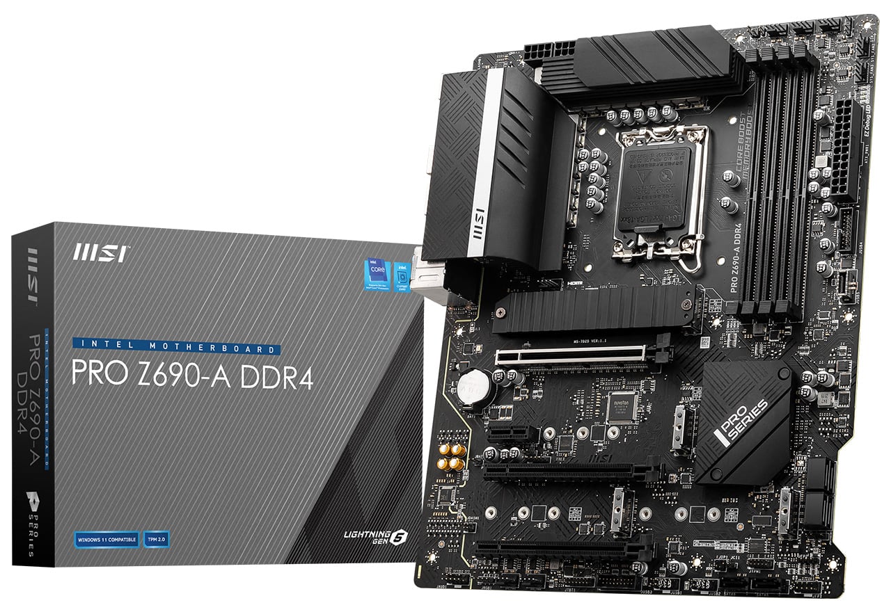 MSI PRO Z690-A DDR4 マザーボード ATX Intel Z690チップセット搭載 MB5610-