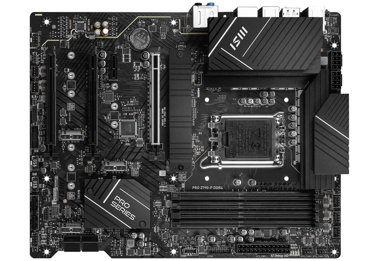 PRO Z790-P DDR4 | MSI マザーボード Intel Z790チップセット | 株式