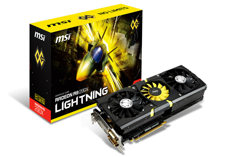 R9 290X LIGHTNING | MSI グラフィックボード RADEON R9 290X | 株式 ...