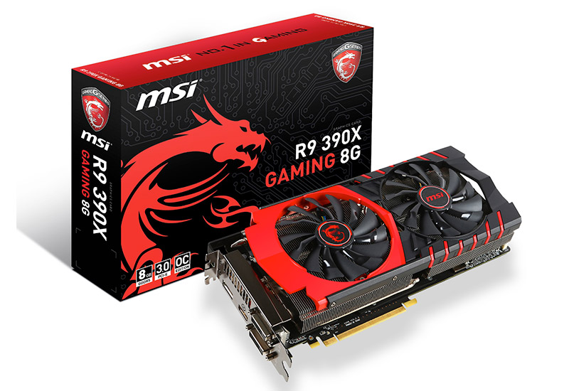 R9 390X GAMING 8G | MSI グラフィックボード RADEON R9 390X | 株式 ...