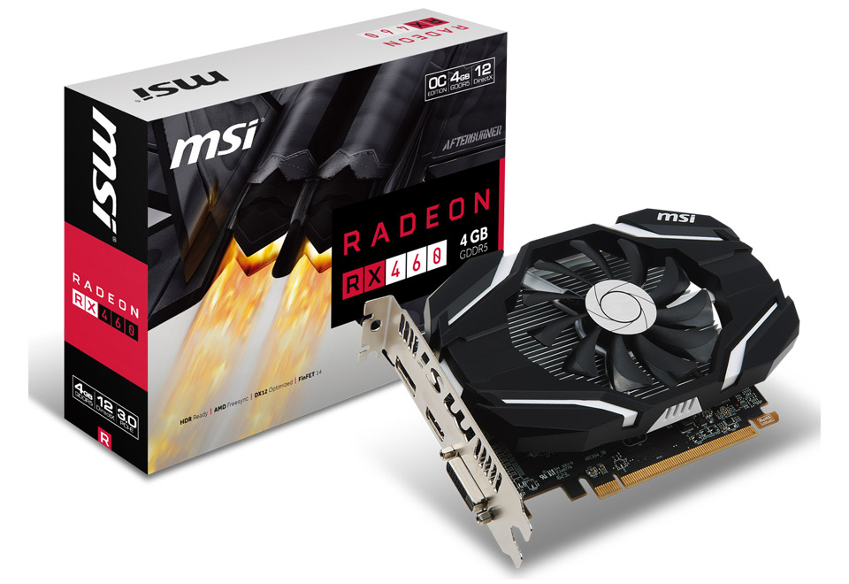 グラフィックボード　MSI Radeon RX470 4G