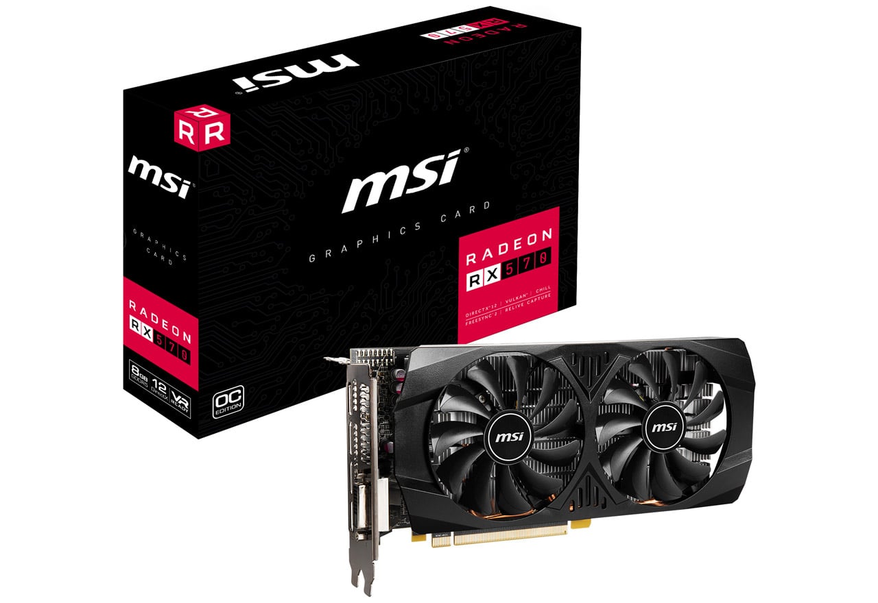 msi RX570 8GB  動作品