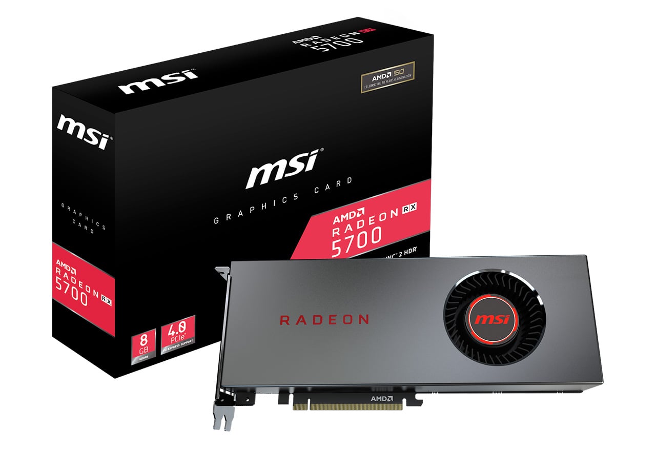 Radeon RX 5700 8G | MSI グラフィックボード RADEON RX 5700 | 株式 ...