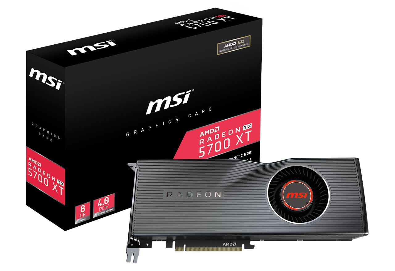 Radeon RX 5700 XT 8G | MSI グラフィックボード RADEON RX 5700 XT ...