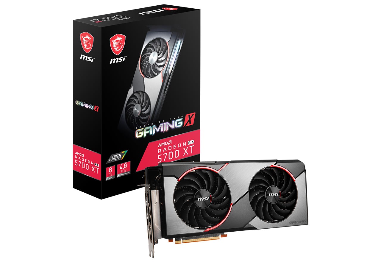 radeon rx5700xt 動作確認済み