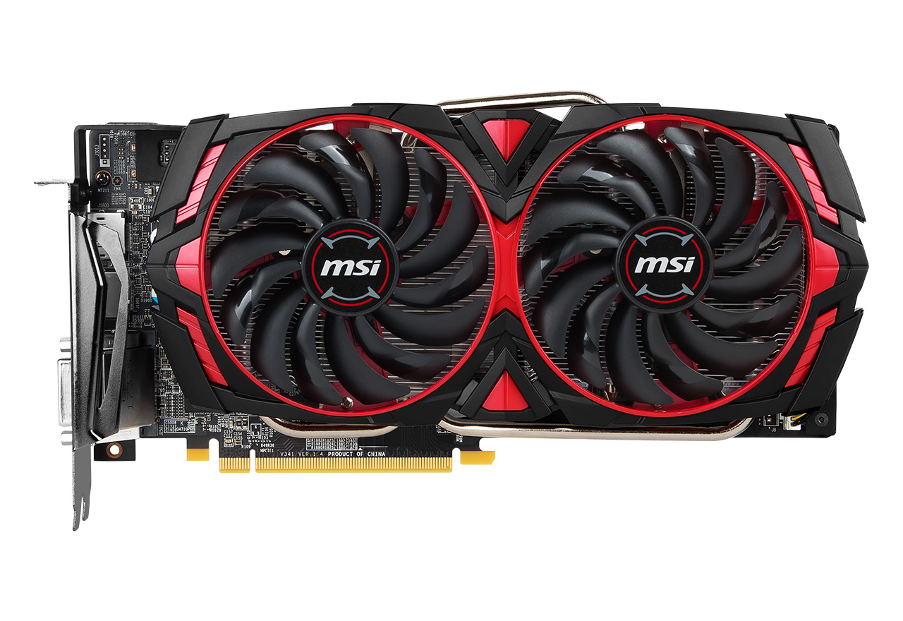 MSI RADEON RX 580 ARMOR MK2 8G OC