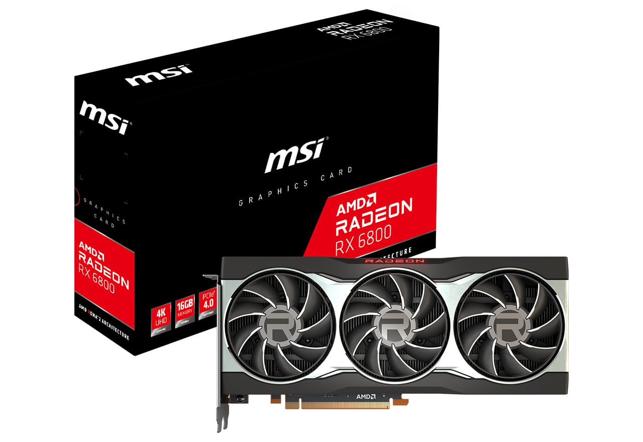 Radeon RX 6800 16G | MSI グラフィックボード RADEON RX 6800 | 株式