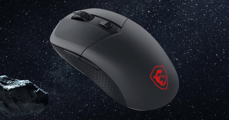 66gの軽量設計、左右対称デザインを採用