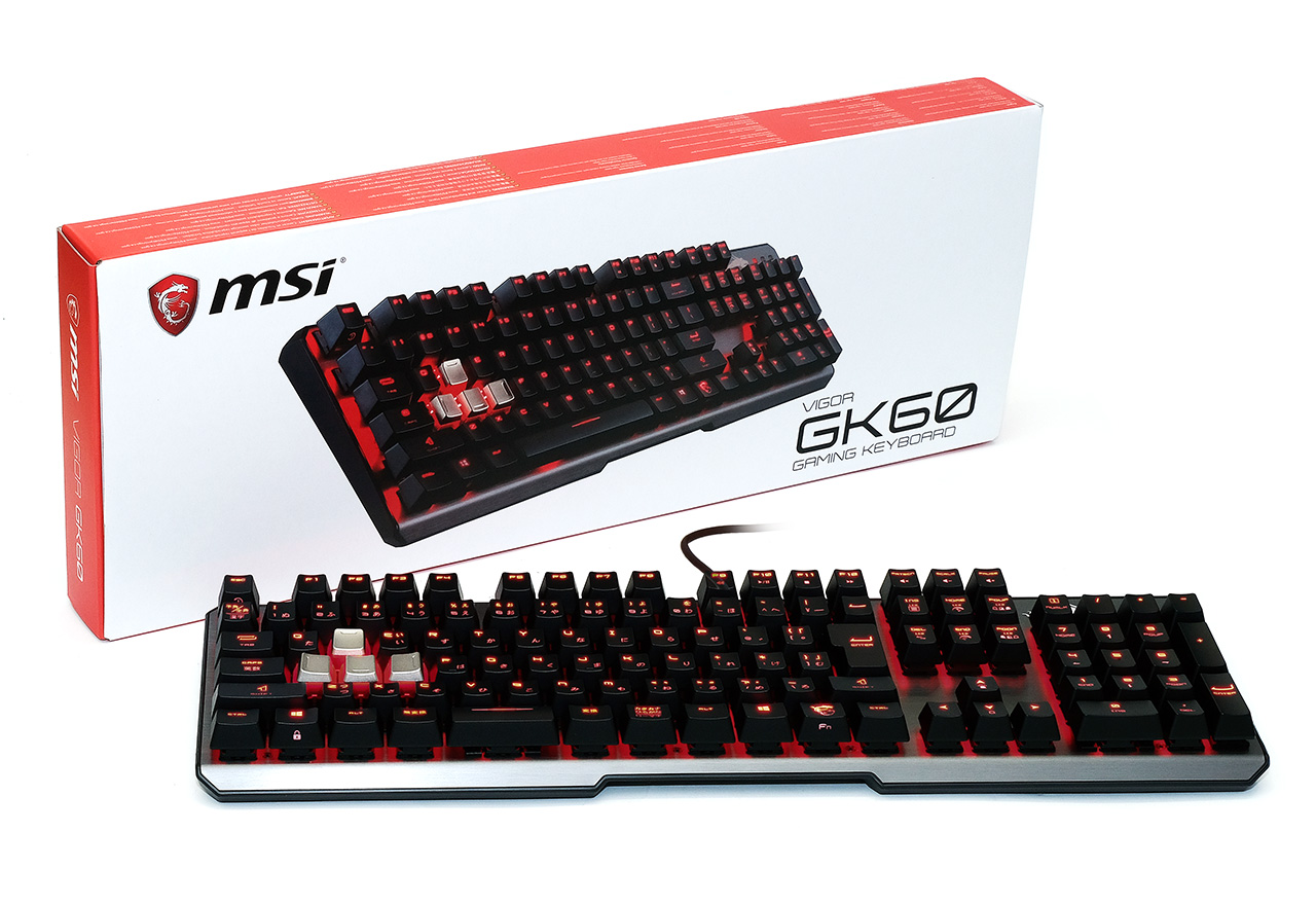 Vigor GK60 | MSI ゲーミングキーボード | 株式会社アスク