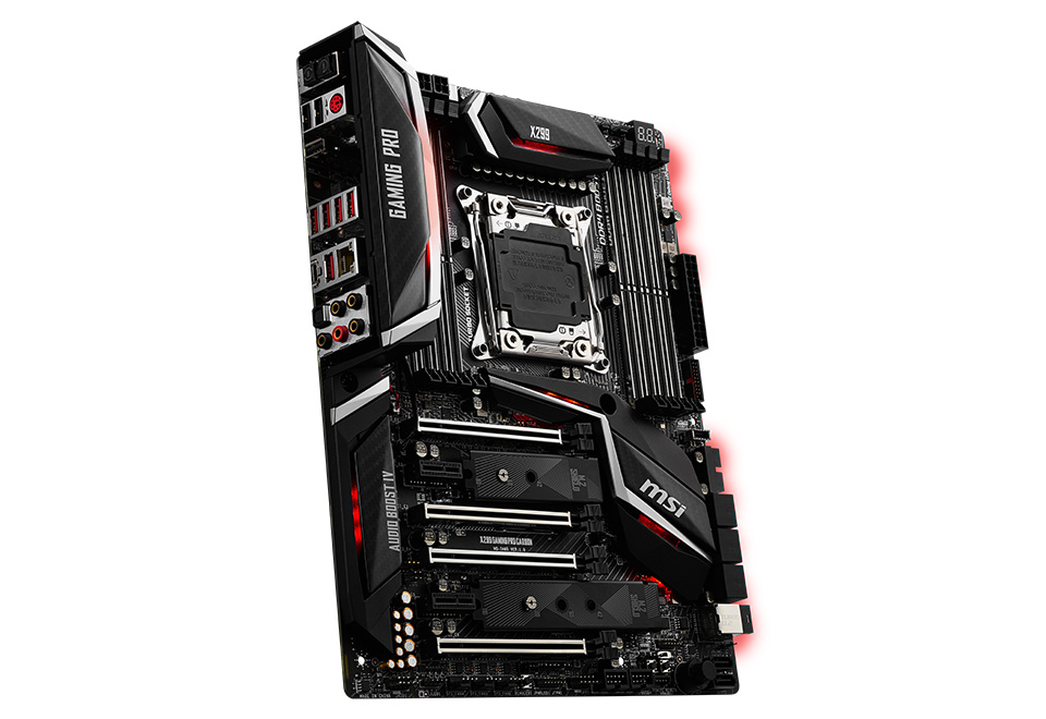 X299 GAMING PRO CARBON | MSI マザーボード Intel X299チップセット 