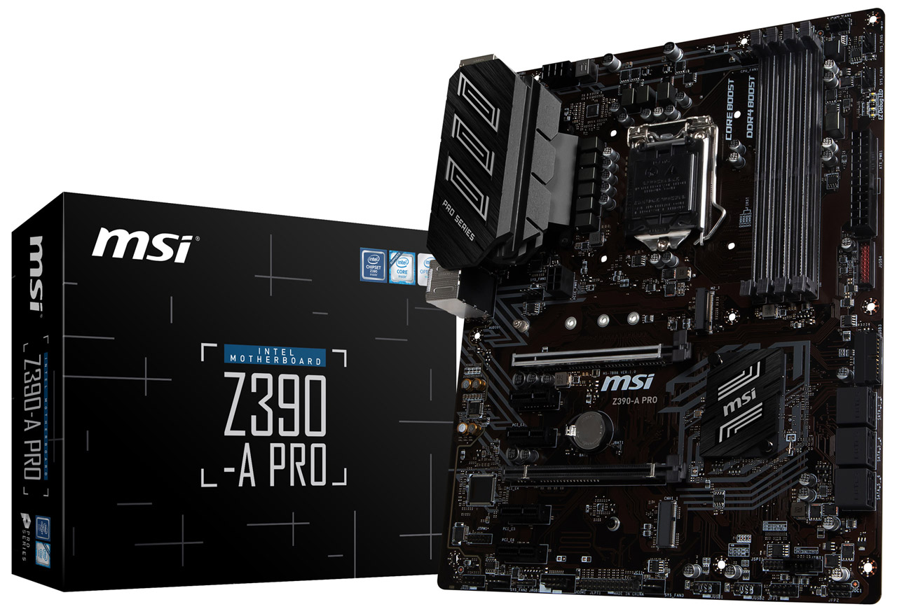 Z390-A PRO | MSI マザーボード Intel Z390チップセット | 株式会社アスク