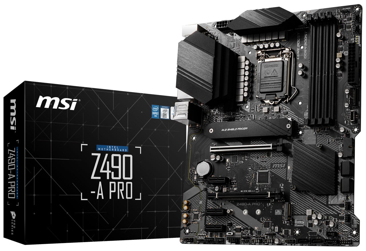 Z490-A PRO | MSI マザーボード Intel Z490チップセット | 株式会社アスク