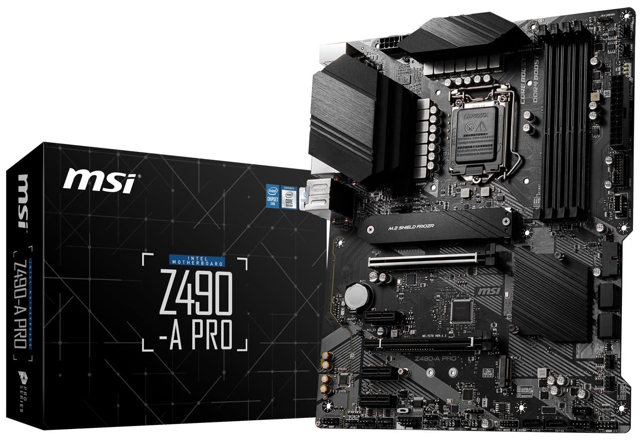 core i9 11900K msi Z490-A Pro